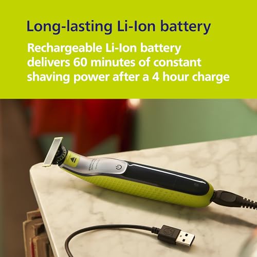 Philips Norelco OneBlade 360 Hybrid Face + Body Trimmer and Shaver