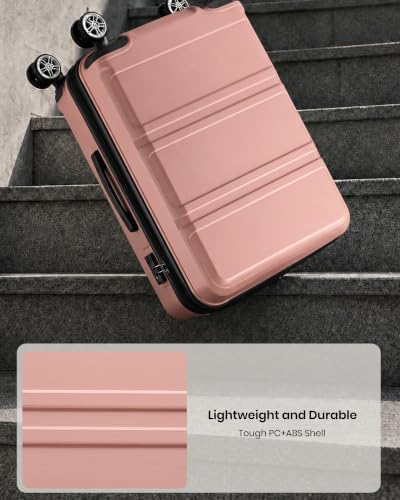 28 Inch Luggage Expandable Suitcase with Spinner Wheels TSA Lock