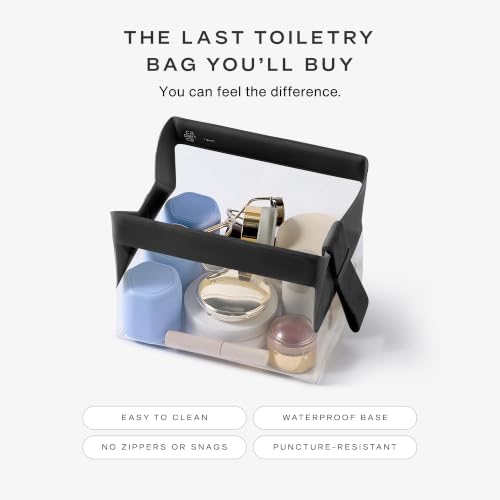 Parcel Clear Travel Kit with Zipperless Magnetic Closure