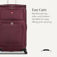 Sion Softside Expandable Spinner Luggage Durable Lightweight Travel Suitcase