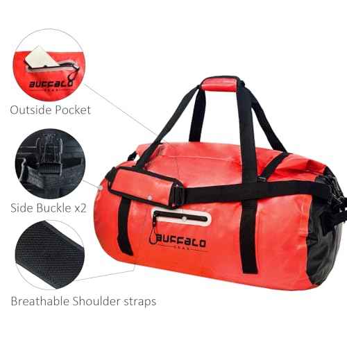 80L Waterproof Duffle Travel Duffel Bag