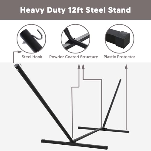 Portable Hammock with Stand Included