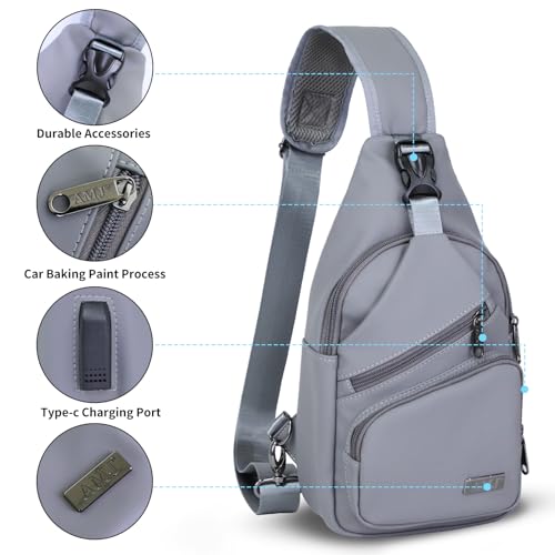 Crossbody Sling Bag Men Women