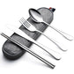 Travel Utensils with Case (5 Count)