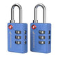 TSA Approved Locks for Luggage. Suitcase Locks with Open Alert Indicator (2 Count)