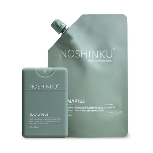 Eucalyptus Pocket Hand Sanitizer Refill Kit (4 Fl Oz)