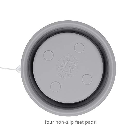 Silicone Collapsible Food Storage Containers with Lids Collapsible Containers Ideal for Travel and Camping