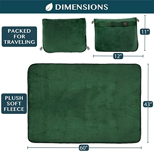 Travel Blanket Pillow