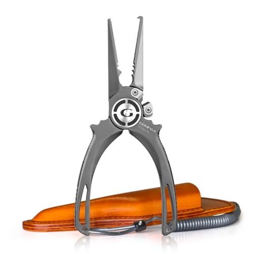 Fishing Pliers Saltwater with Side Cutters