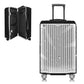 Upgraded Zippered Transparent PVC Suitcase Cover