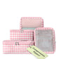 Space Saving Compression Packing Cubes for Kids & Women (4 Count)