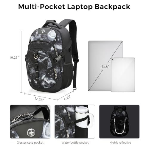 Laptop Backpack with USB Charging Port