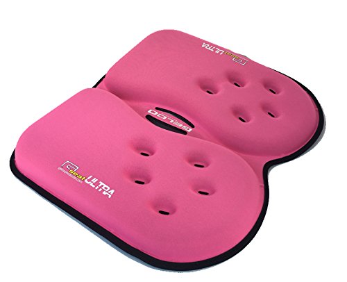 GSeat Ultra Large Gel and Foam Coccyx Seat Cushion for Back Pain Relief
