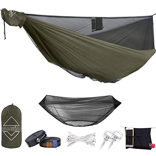 12ft Camping Double Hammock with Mosquito Net