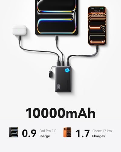 10000mAh 45W Fast Charging Portable Charger