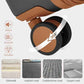 Large Suitcase 28in Expandable ABS+PC 8pcs Silent Wheels Grey
