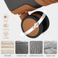 Checked Suitcase 24in Expandable ABS+PC Side Handle luggage Grey