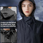 Waterproof Rain Poncho for Women Packable Hooded Raincoat with Pocket