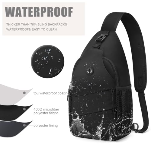 Crossbody Bags for Women Men Trendy Sling Bag Backpack Chest Bag