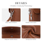 Brown Genuine Leather Small Crossbody Bags for Women Cell Phone Purse