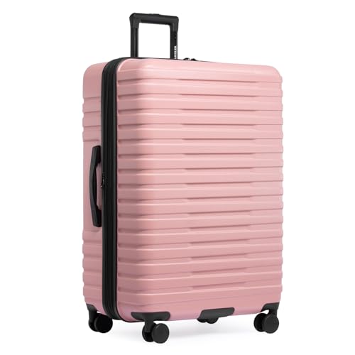 Boren Expandable Hardside Rugged Travel Luggage with 8 Spinner Wheels