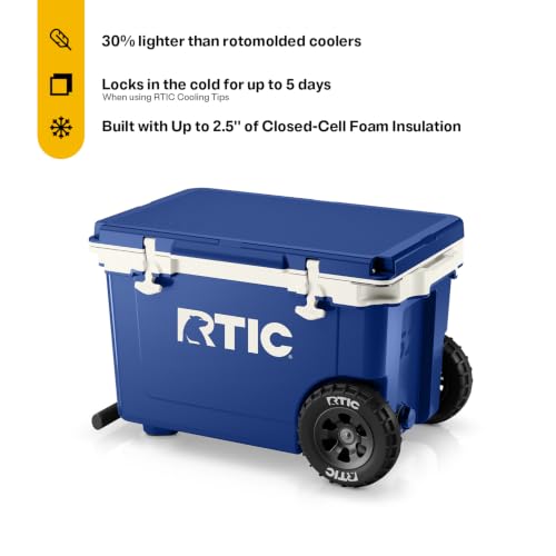 52 QT Ultra Light Wheeled Hard Cooler