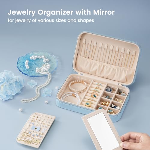 Travel Jewelry Case for Women Girls