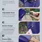 Adult Rain Poncho Waterproof Hooded Zipper Raincoat with Pockets