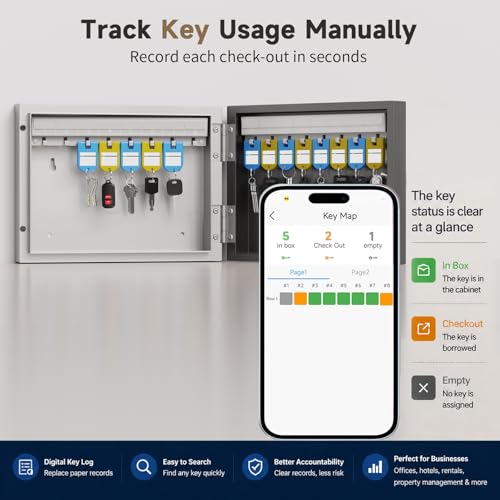 16 Key Key Lock Box