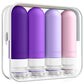 Travel Bottles for Toiletries (4 Count)