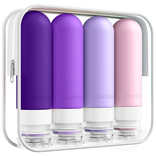 Travel Bottles for Toiletries (4 Count)