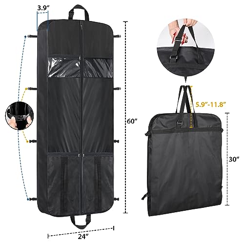 Luxury Fur Coat Storage Bag Garment Bag for Long Dress 60 in