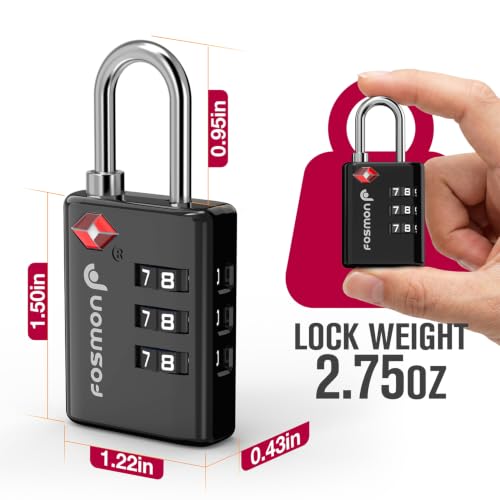 TSA Approved Luggage Locks (6 Count)