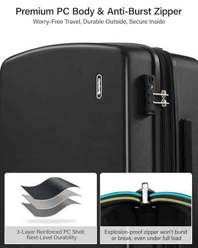 20 Inch Expandable Carry On Luggage
