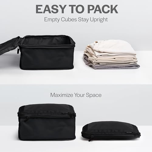 Compression Packing Cubes for Travel (4 Count)