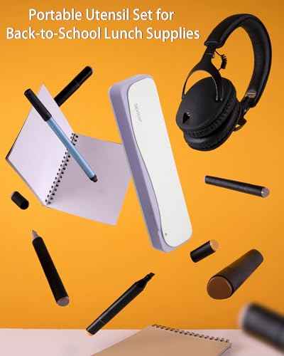 Travel Utensils with Case (4 Count)