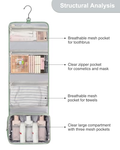 Travel Hanging Toiletry Bag for Women for Full