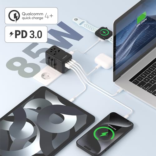 85W Universal Travel Adapter