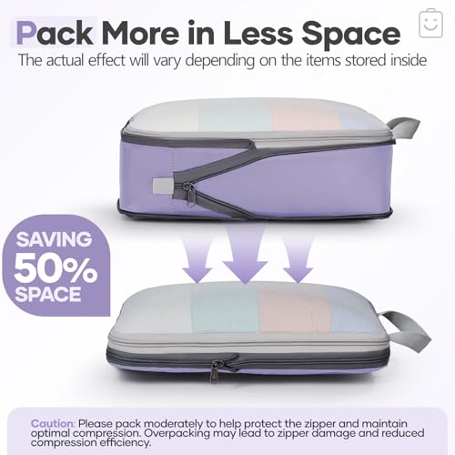 9 11 Set Compression Packing Cubes for Travel Essentials (9 Count)