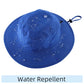 UPF 50+ Fishing Hat for Men and Women UV Protection Boonie Hat Breathable Cowboy Hat Summer Travel Hat Royal Blue