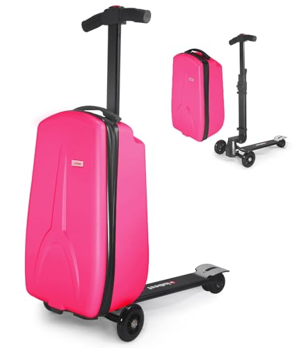 Scooter Suitcase for Kids Detachable & Foldable Carry On Suitcase