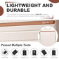 Checked Suitcase 24in Expandable ABS+PC Side Handles luggage Cream