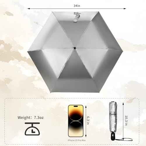Compact Auto Travel Umbrella