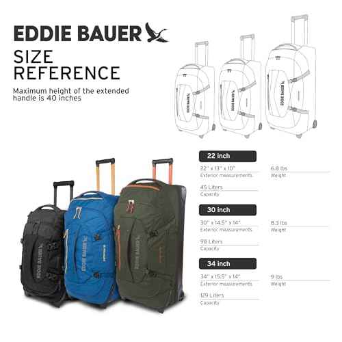 Expedition Rolling Duffel Bag with Wheels