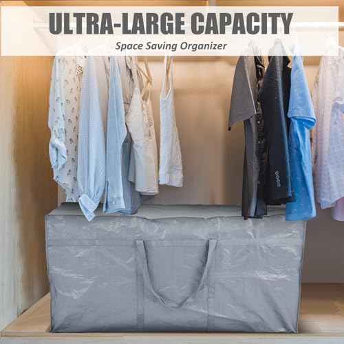 4 Pcs 96 Gallon Extra Large Moving Bags Heavy Duty Storage Bag (4 Count)