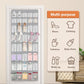 40 Large Pockets Over The Door Shoe Organizer