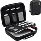 Hard Travel Electronic Organizer Case for MacBook Power Adapter Chargers Cables Power Bank Apple Magic Mouse Apple Pencil USB Flash Disk SD Card Small Portable Accessories Bag