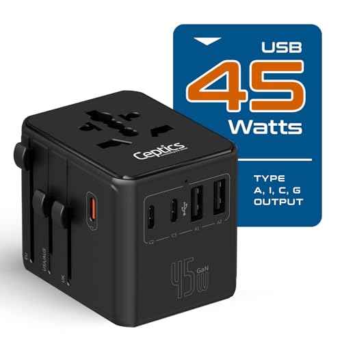 8 in 1 Universal Travel Adapter 45W