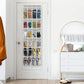 24 Pockets Clear Over the Door Shoe Organizer
