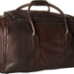 Duff Guy Colombian Leather 20" Single Compartment Top Load Travel Duffel Bag